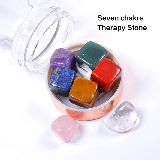 S.T.A.R. Bottle Seven Chakra Therapy Stone